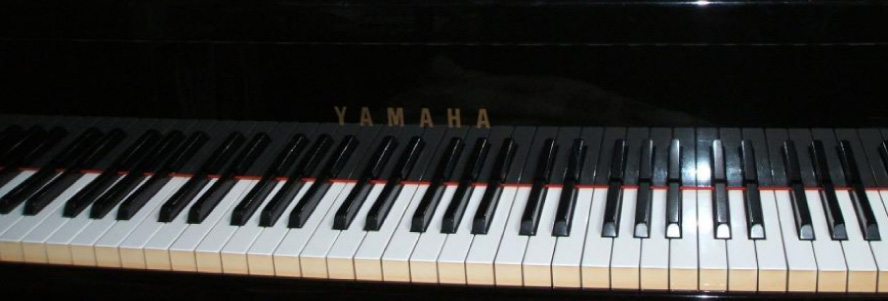 私のピアノです。